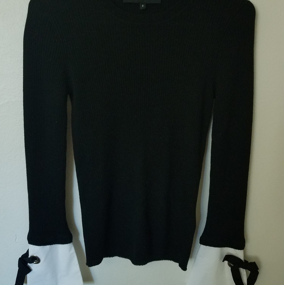 Paule Ka Black shirt with bows